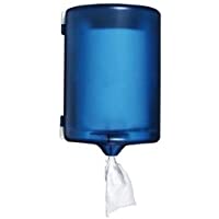 Q-Connect 936164 - Dispensador de toallas (225 x 275 x 220 mm- cierre con 2 llaves)- color azul